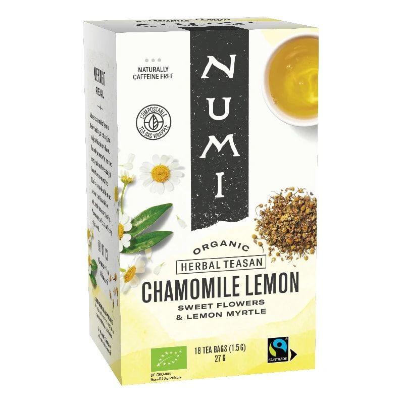 Tisane Camomille et citron bios - Coralie-shop