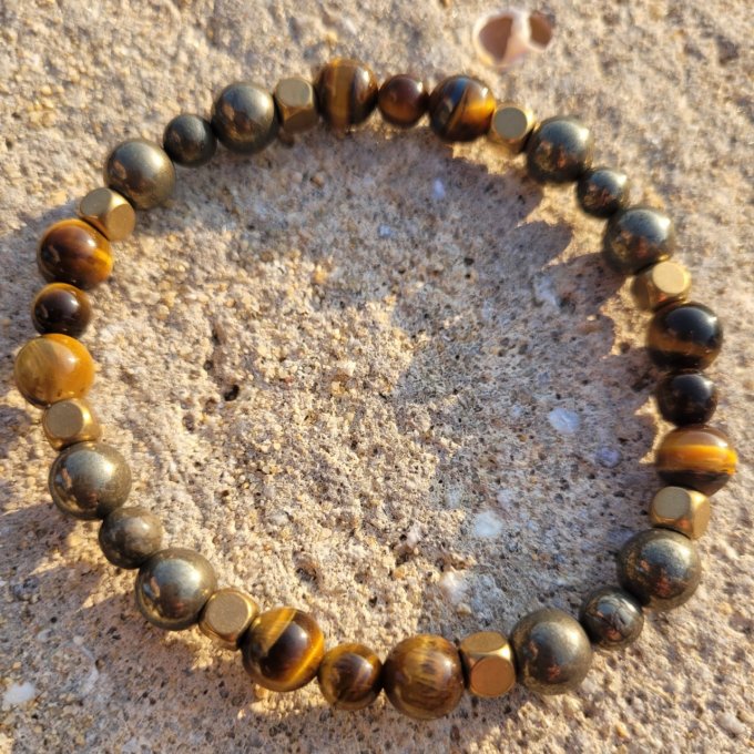 bracelet-oeil-de-tigre-pyrite