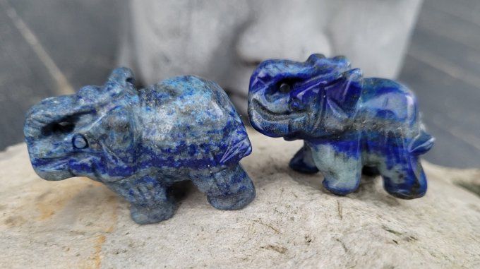 Éléphant Lapis Lazuli