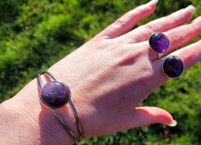 bracelet-amethyste