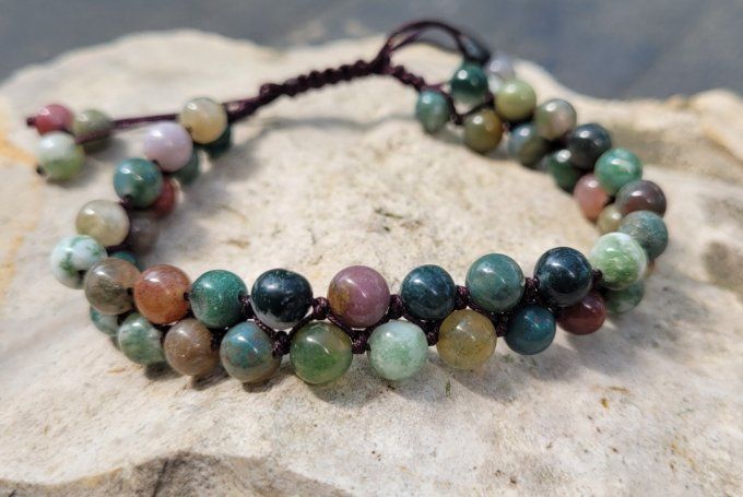 bracelet-shamballa-agate-indienne