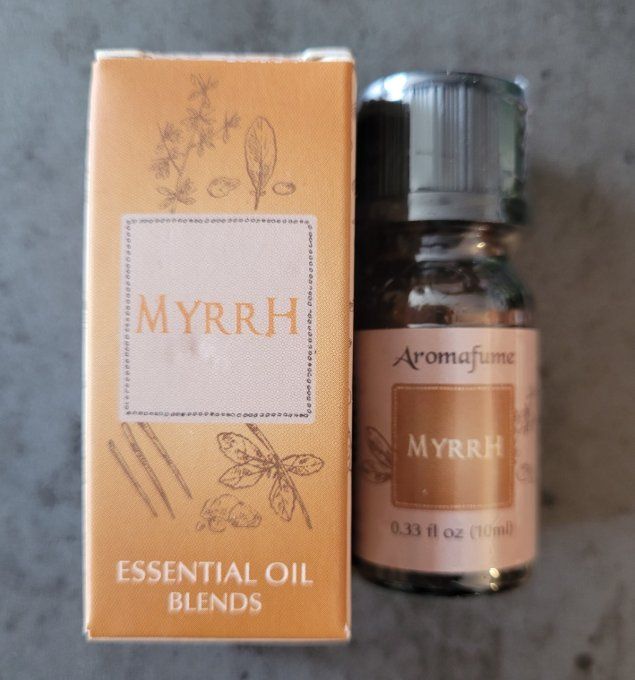 Huile essentielle de résine de Myrrh naturelle