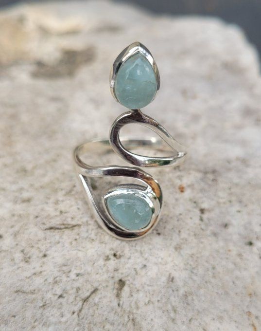 bague-argent-aigue-marine