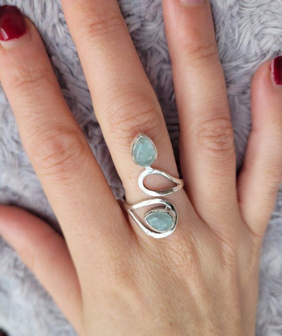 bague-argent-aigue-marine