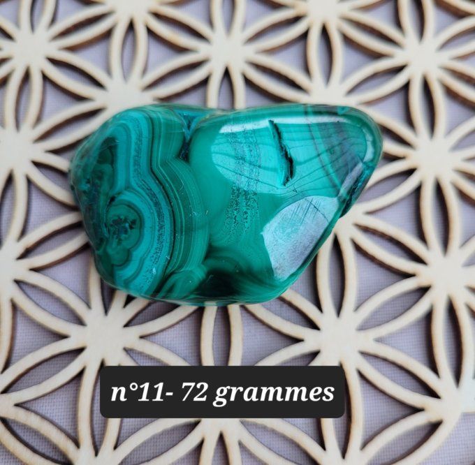 Malachite formes libres ( 4 modèles) 