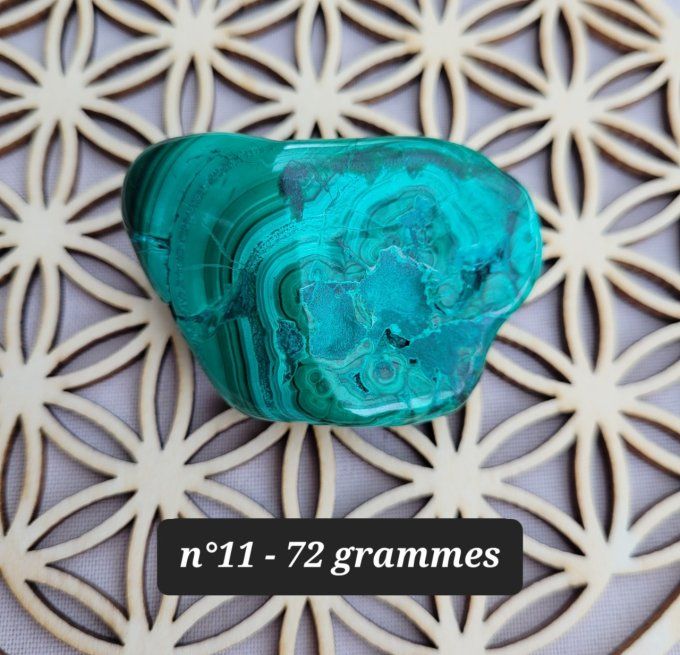 Malachite formes libres ( 4 modèles) 