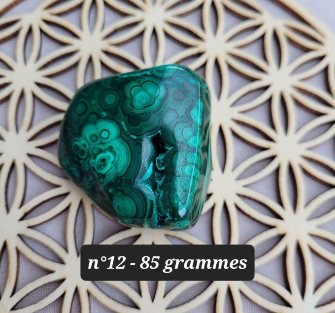 Malachite formes libres ( 4 modèles) 