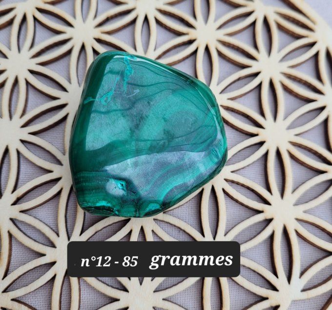 Malachite formes libres ( 4 modèles) 