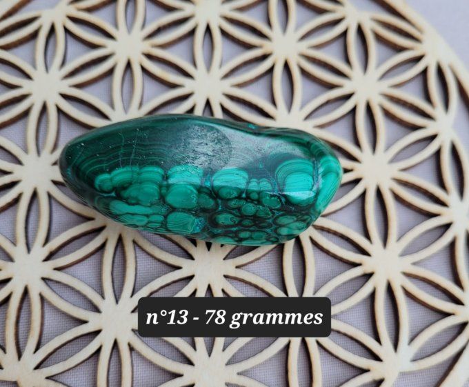 Malachite formes libres ( 4 modèles) 