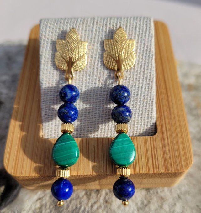 boucles-d-oreilles-malachite-lapis-lazuli