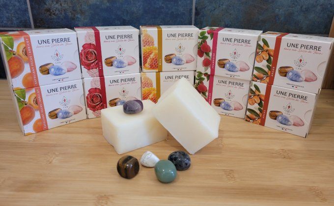 Savon à l'argan et pierre surprise