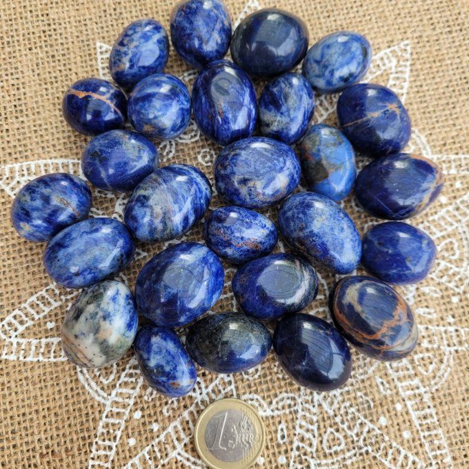 Pierres roulées Sodalite 20-30 grammes 