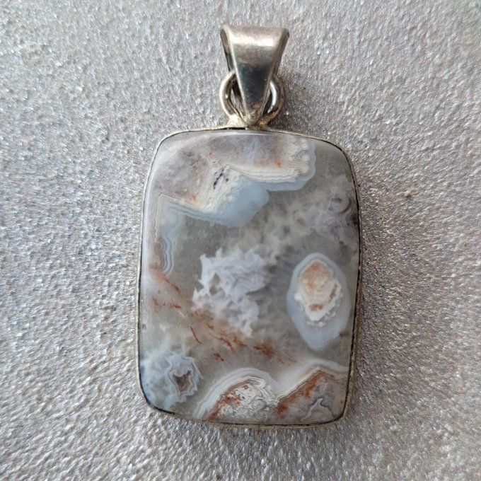Pendentif Agate Crazy Lace 