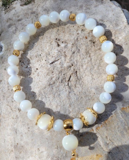 Bracelet perles de Nacre