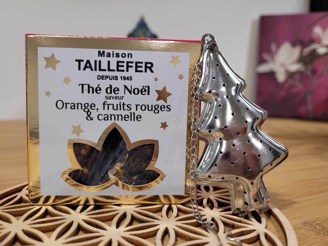 Thé noir de Noël - 100g - Maison Taillefer