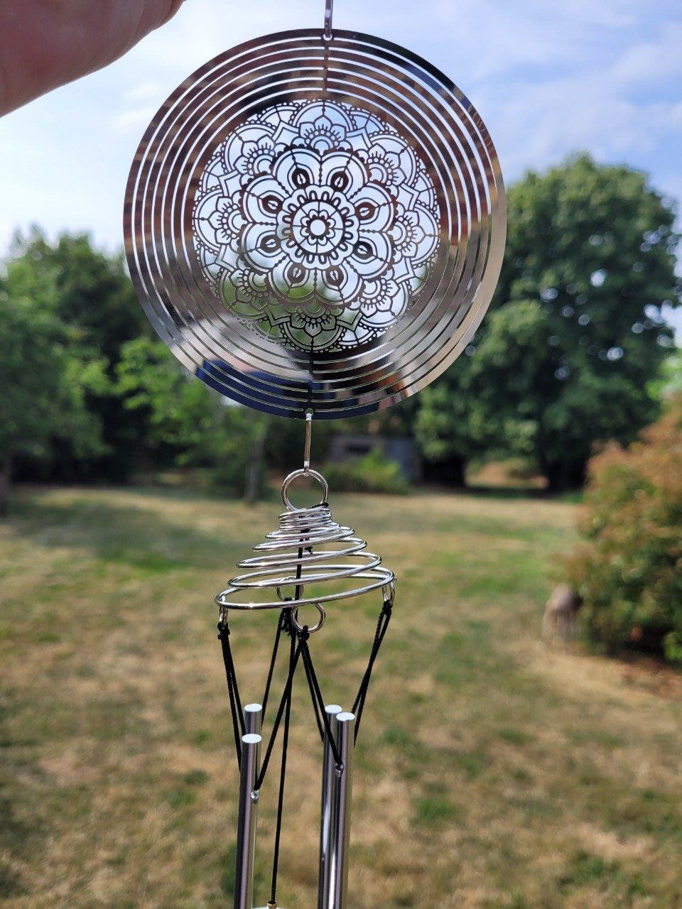 Carillon à vent et mobile mandala - Coralie-shop