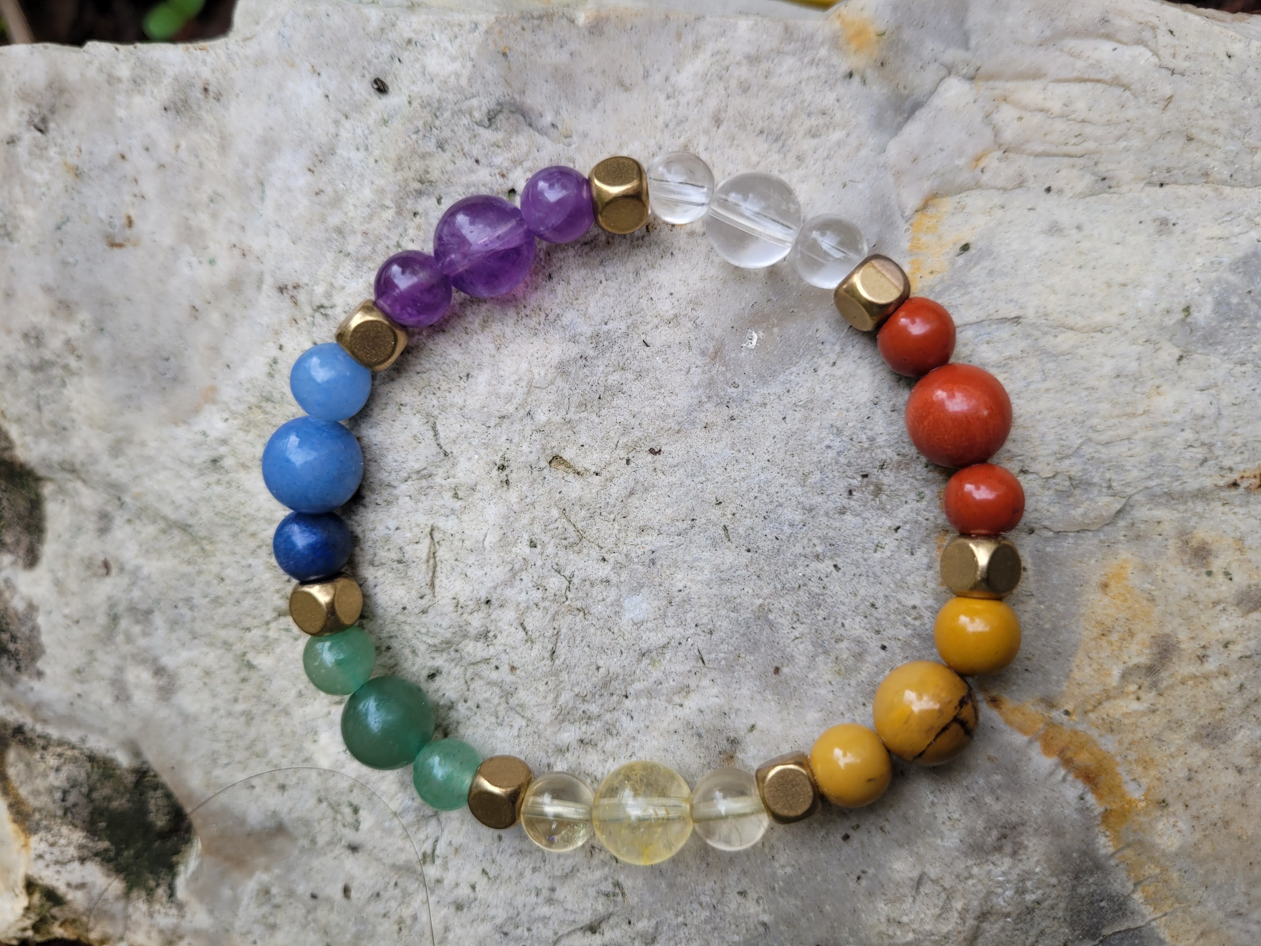 bracelet 7 chakras