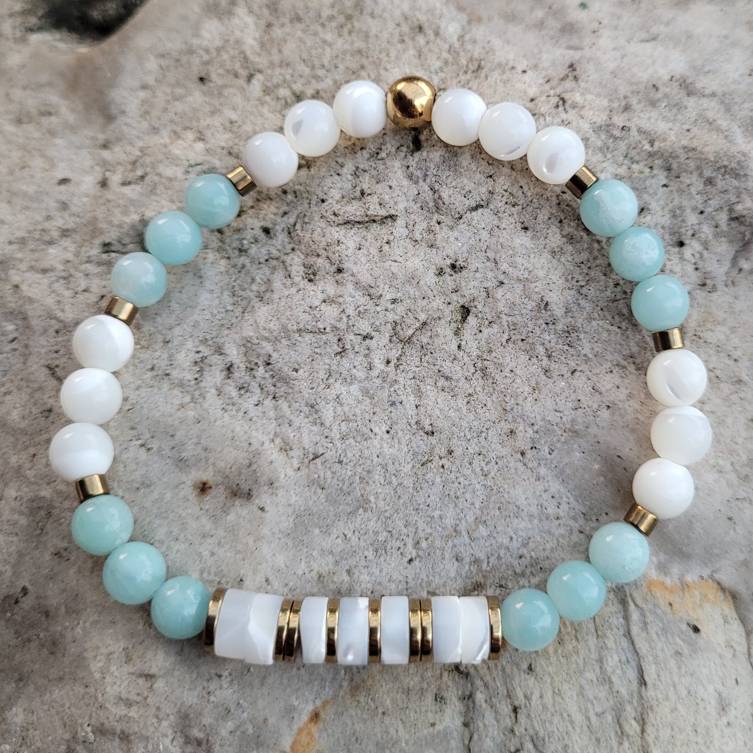 Amazonite et Nacre