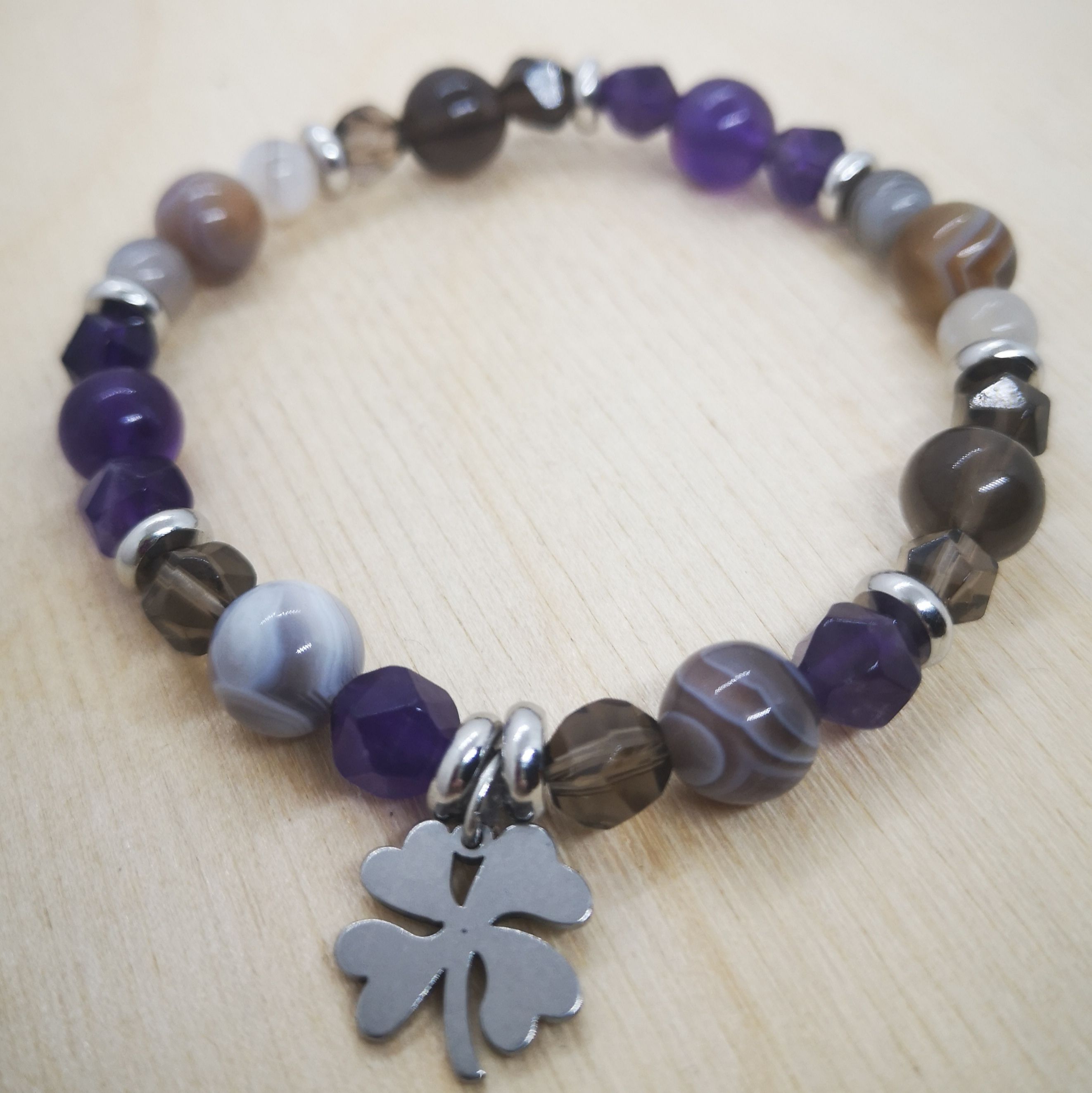 Améthyste et Agate du Botswana